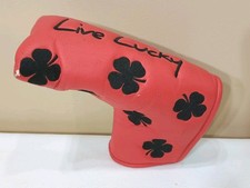 Black Clover Live Lucky Clover Design Limited Red Black Putter Headcover
