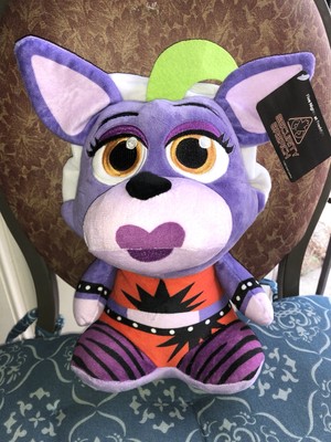 Five Nights At Freddy's FNAF Security Breach Roxanne Roxy Wolf Plush 8'' Purple