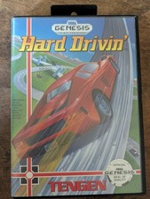 Hard Drivin' (Sega Genesis, 1991) CIB