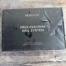 Morovan Professional Acrylic Nail Kit System Nail Art Set Brand New-