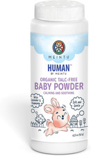 Organic Baby Powder Talc Free- Calming and Soothing Cornstarch Baby Powder with