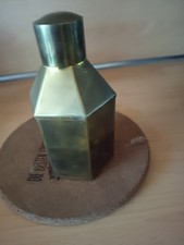 alte Teedose  aus   Messig  sechsekkig