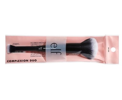 E.L.F. Complexion Duo Brush for Foundation & Concealer Vegan Cruelty-Free Elf