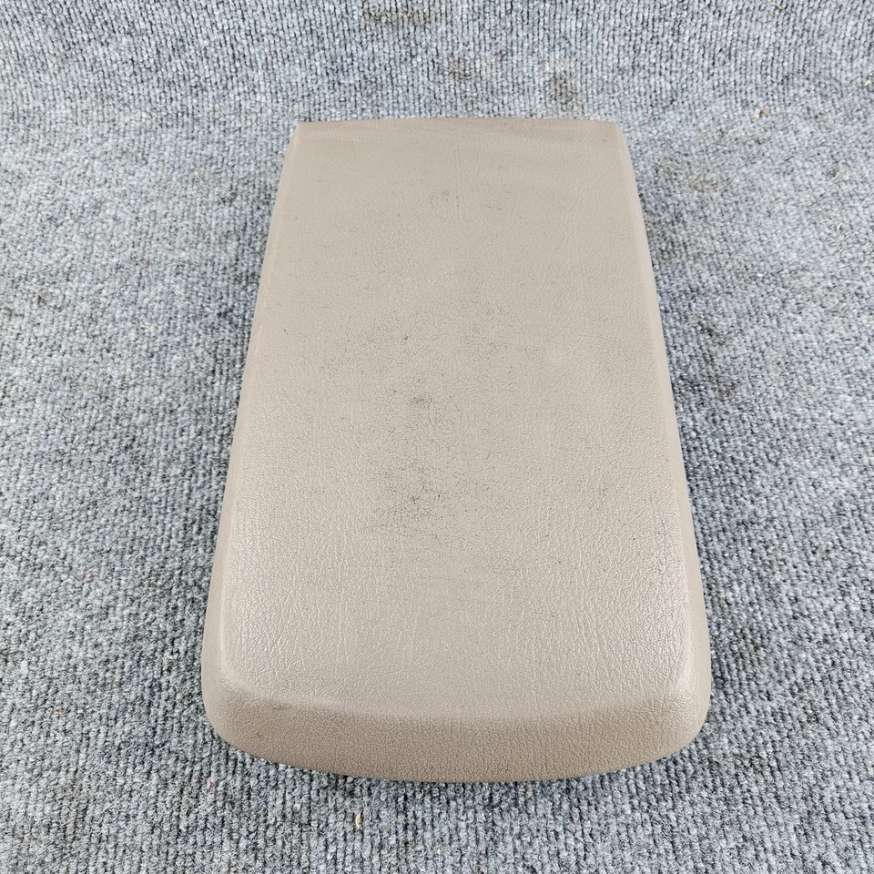 2002-2005 Ford Explorer Mercury Mountaineer console central apoio de braço tampa marrom - Imagem 2 de 4