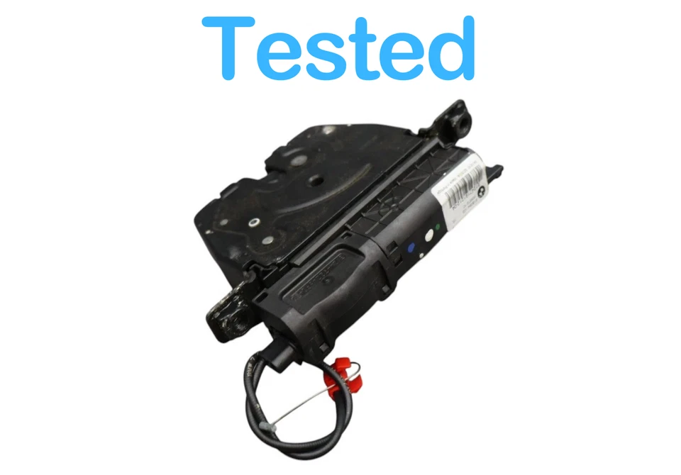 Actuador de bloqueo de pestillo de portón trasero BMW 535i xDrive 11-16 51247191212 OEM Foto 3 de 4