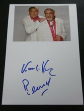 Amigos autographs signed 10x15 cm index card with magazine image