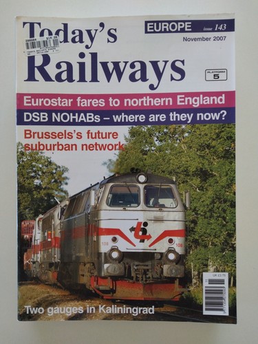 Today's Railways Europe Magazine 2007 Complete Bundle Lot of 12 Editions - Foto 22 di 24