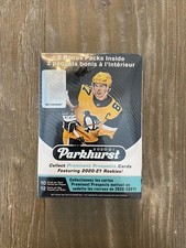 2020-21 Parkhurst NHL Hockey Blaster Box - 12 Packs, 10 Cards Per Pack - Rookies