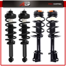 4PCS R+F Quick Complete Shocks & Coil Spring Assembly For Dodge Journey 11-19