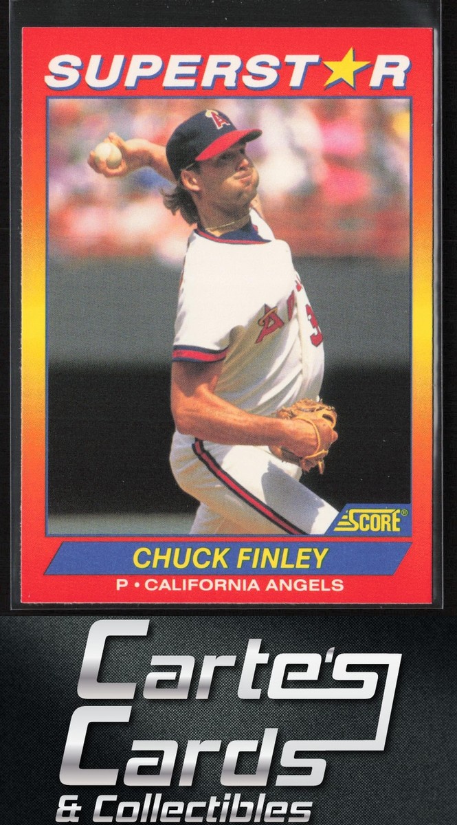 Chuck Finley 1992 Score 100 Superstars #6 California Angels | eBay