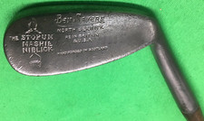 Hickory Wood Shaft Golf Club Ben Sayers Deep Groove STOPUM MASHIE NIBLICK HD 204