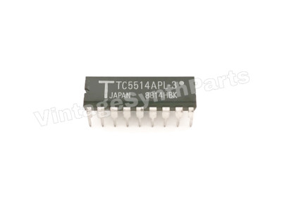 TC5514APL-3 Speicherchips Korg Polysix Roland TR Juno Ic Ram TC5514 TC 5514