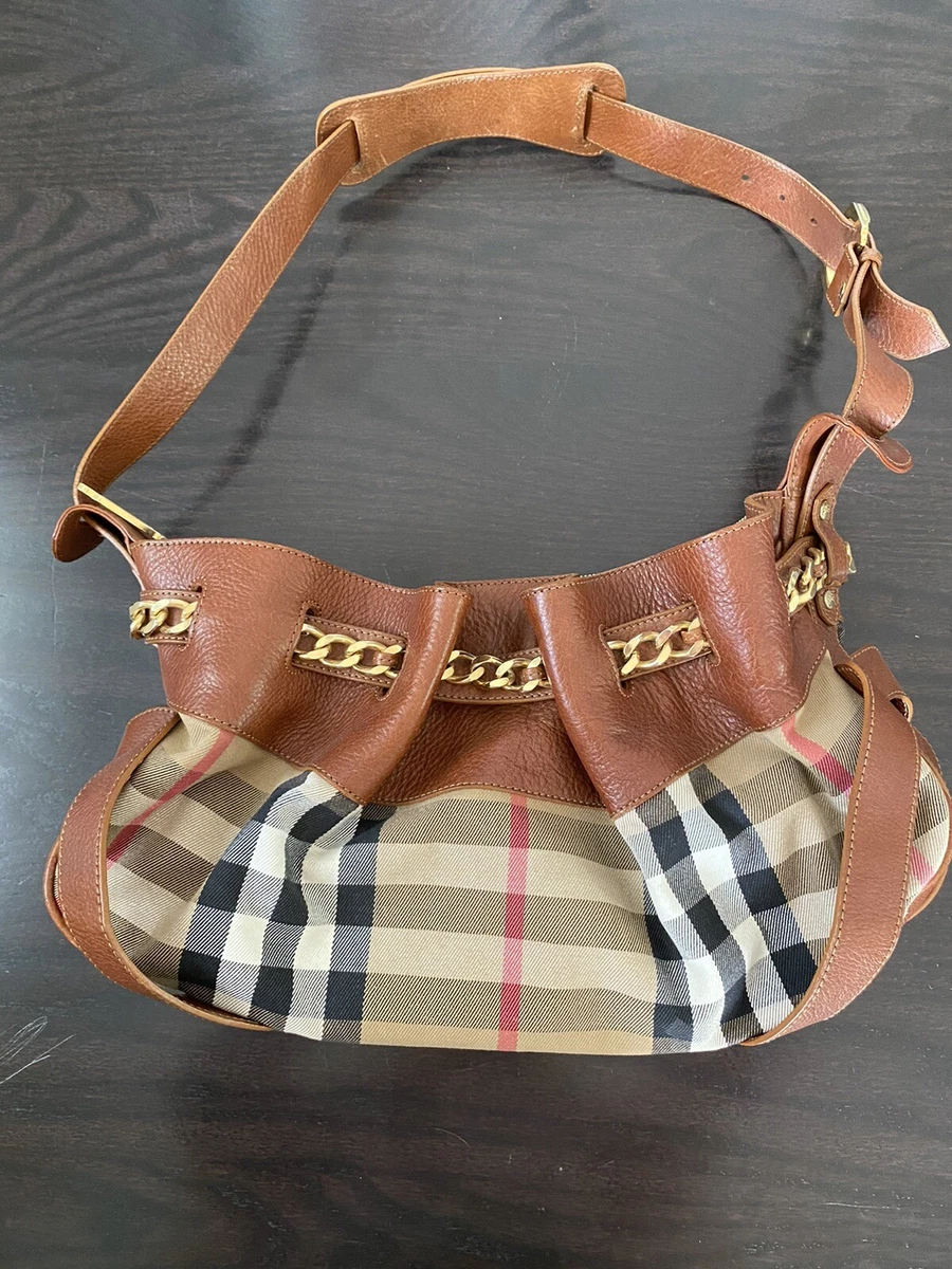 Burberry Nova Check Speedy Bag 30 Brown