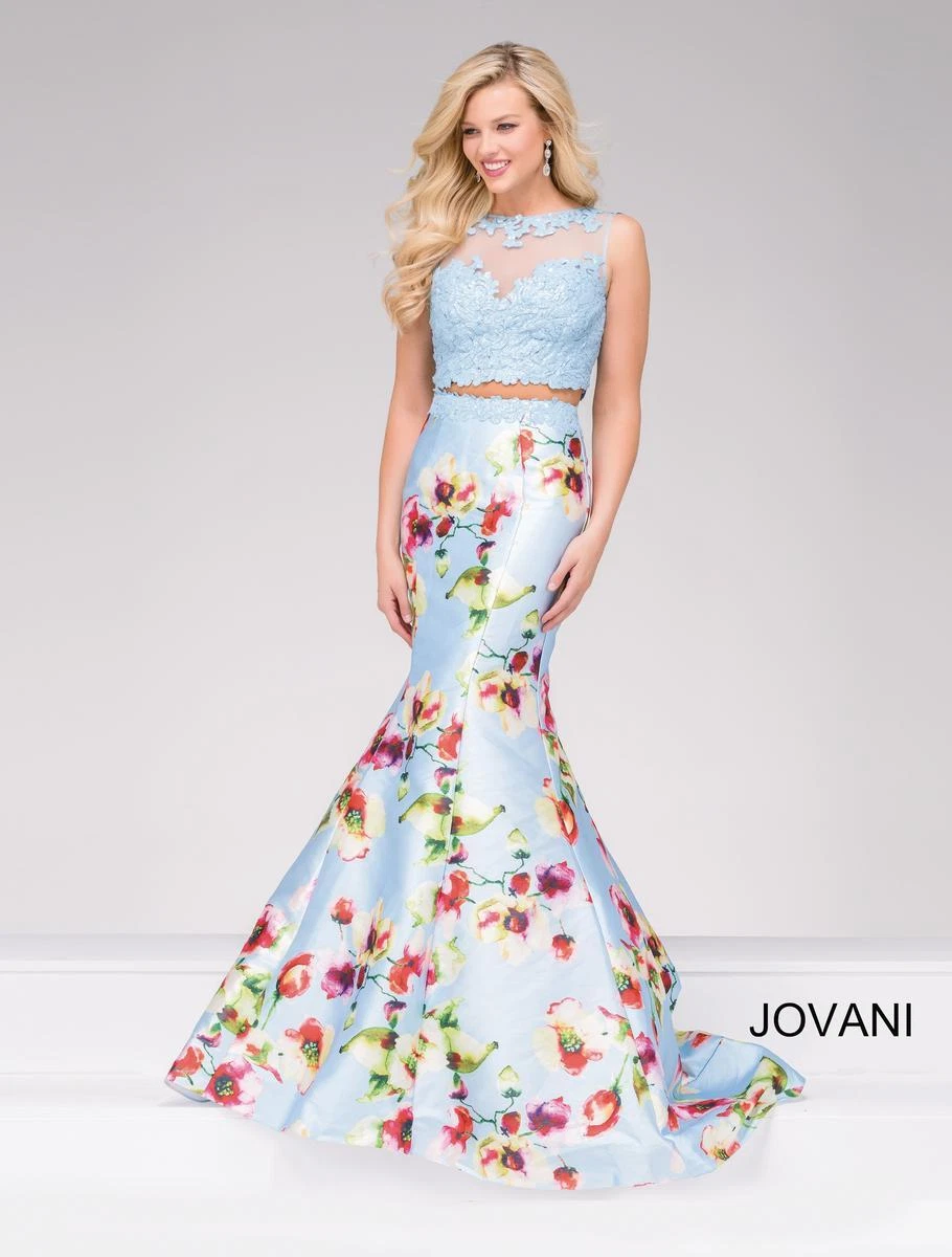 Jovani 2 piece prom dress top