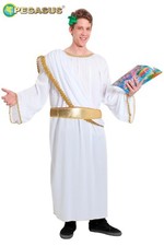 Costume Travestimento Virgilio Vestito Adulto Carnevale Pegasus Made in Italy