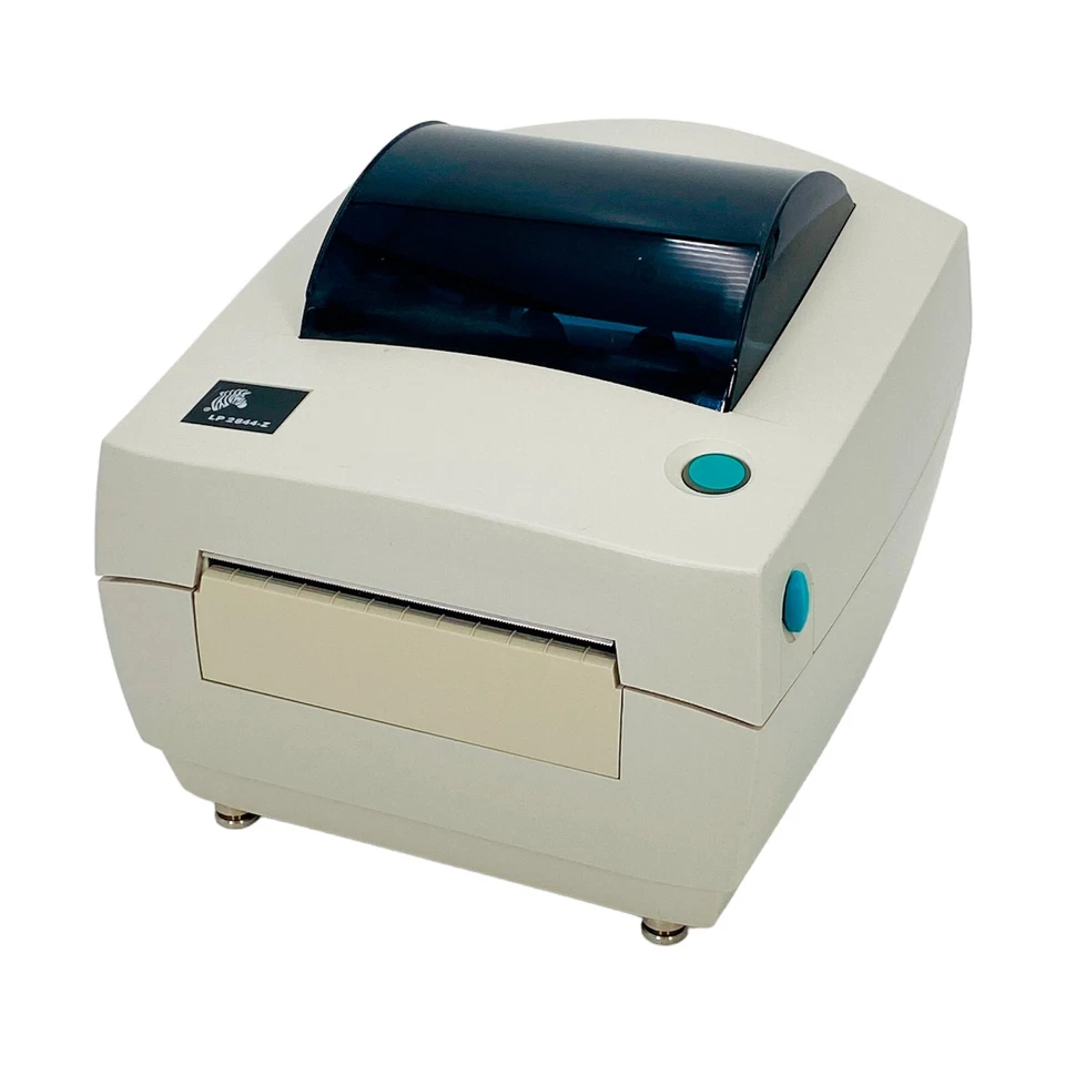 Zebra LP2844-Z прямой тепловой штрих-код доставка этикетка принтер USB последовательный параллельный - Изображение 3 из 4