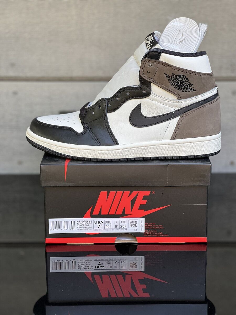 Jordan 1 Retro OG High Dark Mocha 555088-105 Sizes 7.5-9 Jordan 1 Retro OG High Dark Mocha 555088-105 Sizes 7.5-9