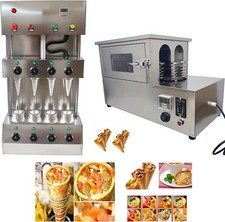 Hand-held Pizza Cone Maker Forming Machine+Electric Rotational Pizza Cone Oven