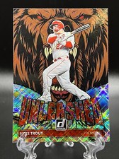 Mike Trout 2022 Panini Donruss Silver Unleashed #UL-3 Los Angeles Angels