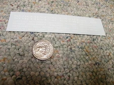 Herald King decals HO Northstar Express white    ZZ301