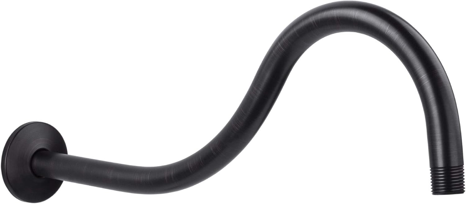 Shower Head Extension Arm by , 16 Inch Assembled Length, High Arc Long Extender