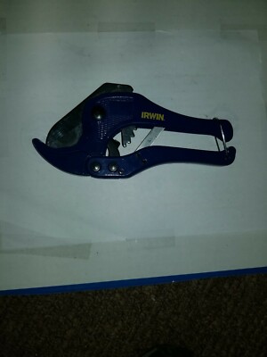 Irwin Ratcheting Multipurpose PVC Cutter Cuts up to 1-1/2'' Pipe; item# 1137540