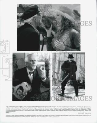 1997 Press Photo Leslie Nielsen And Kelly Lynch In Disney Comedy "Mr ...