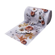 Guide Carpet Runway Kitchen Lane Non-slip Rubber Fancy Flowers Daisies