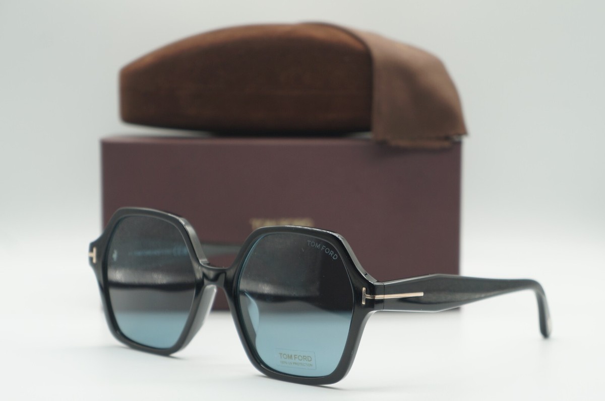 Tom Ford Sunglasses TF1032-01A-56 New with tags New TOM FORD Romy TF1032 ECO 01A Black Sunglasses 56-19  main image 2