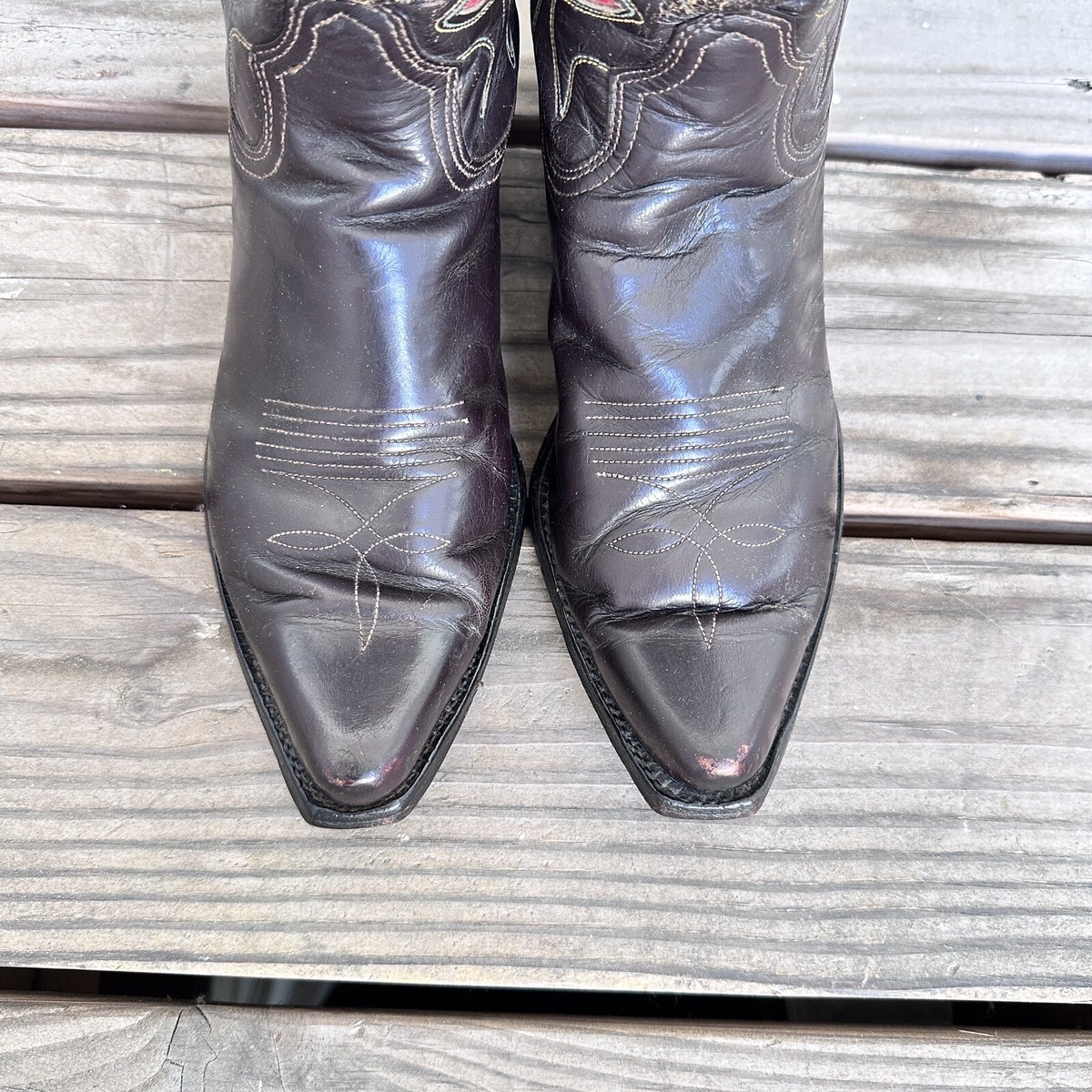 Vintage 1950s Acme Thunderbird Brown Red Men's Cowboy Western
