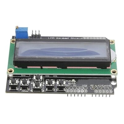 Keypad Shield for 1602 1602A LCD Expansion Shield Board Blue Backlight 4.5-5.5V