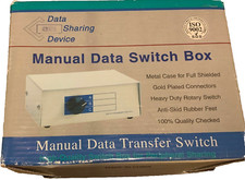 A Manual Data Switch Box, High Quality Box - An ABC version