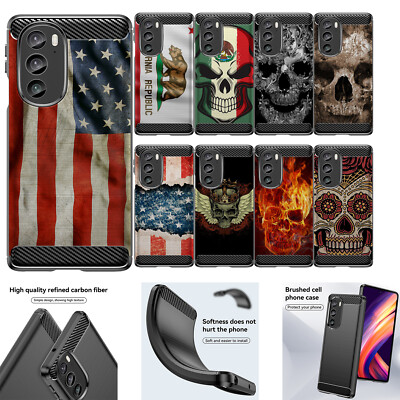 Case For [Samsung Galaxy A54 5G][Flex TPU Fiber SET1] Slim Flexible Shock
