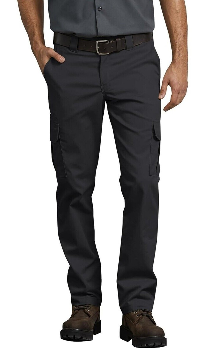 Dickies Regular Fit Cargo Pant Straight Leg Black 36x34 NWT