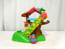 Weebles Musical Treehouse Slide Playset Weeble Wobble n 2 Weebles Playskool VTG