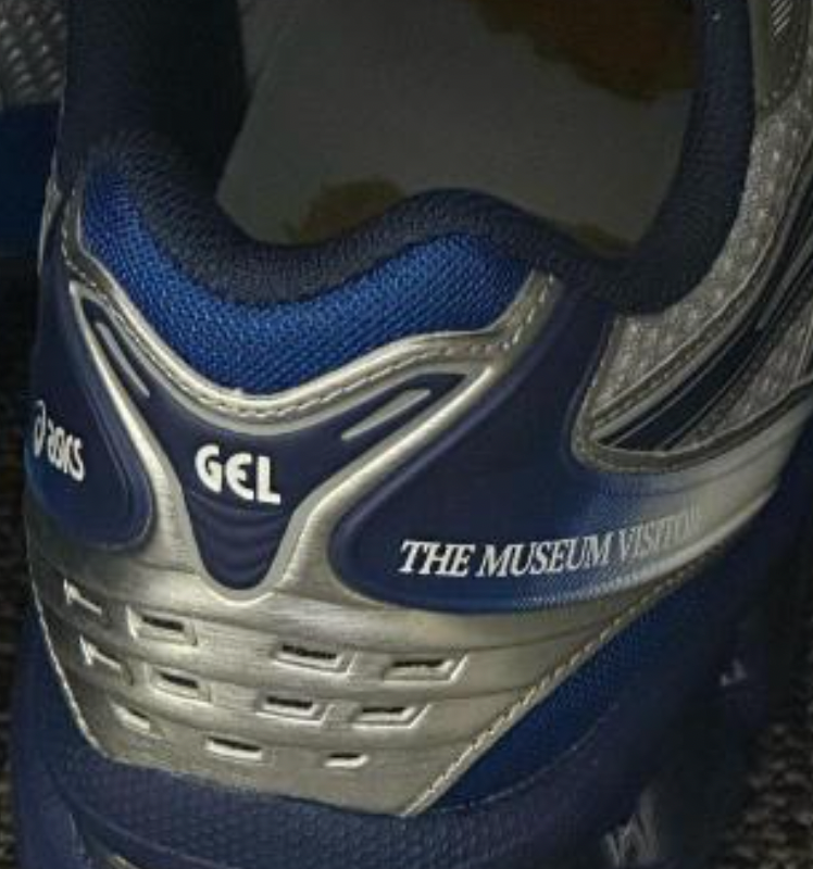 ASICS GEL-KAYANO 14 × THE MUSEUM VISITOR blue us 11.5 29cm ASICS GEL-KAYANO 14 × THE MUSEUM VISITOR blue us 11.5 29cm