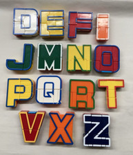 VTG 80s ALPHA BOTS Alphabet Transformers Letter Robots - LOT OF 16 -Preschool