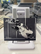 2025 Topps Black & White #85 MICHAEL HARRIS II Base. Atlanta Braves #85