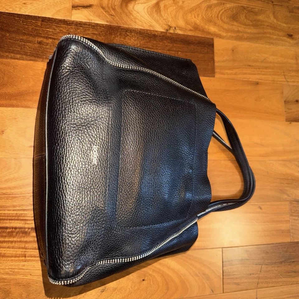 BOLSO BANDOLERA BOTKIER CUERO SOHO TALLA BITE NEGRO Foto 3 de 4