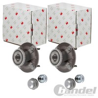2X NK RADLAGER-SATZ Hinten Passend FÜR Chevrolet Rezzo Daewoo Rezzo