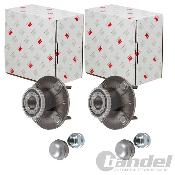 2X NK RADLAGER-SATZ Hinten Passend FÜR Chevrolet Rezzo Daewoo Rezzo-image