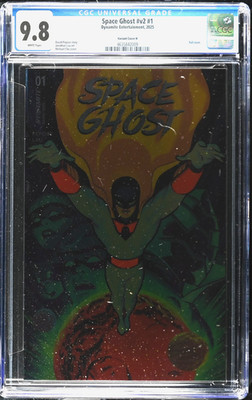Space Ghost V2 #1 - Michael Cho Foil Trade Cover (Variant H) - CGC 9.8