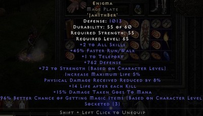 D2R Ladder S13 Enigma diablo 2 resurrected enigma ladder season13 Jah Ith Ber