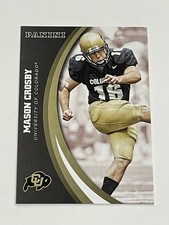 2016 Panini Colorado Buffaloes Football #34 - Mason Crosby - Colorado