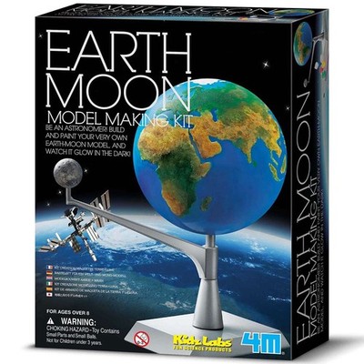 4M KidzLabs - Erde-Mond Modellbausatz
