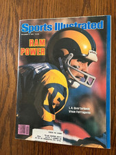 Sports Illustrated Vince Ferragamo Los Angeles Rams 1980 Sugar Ray Leonard Duran
