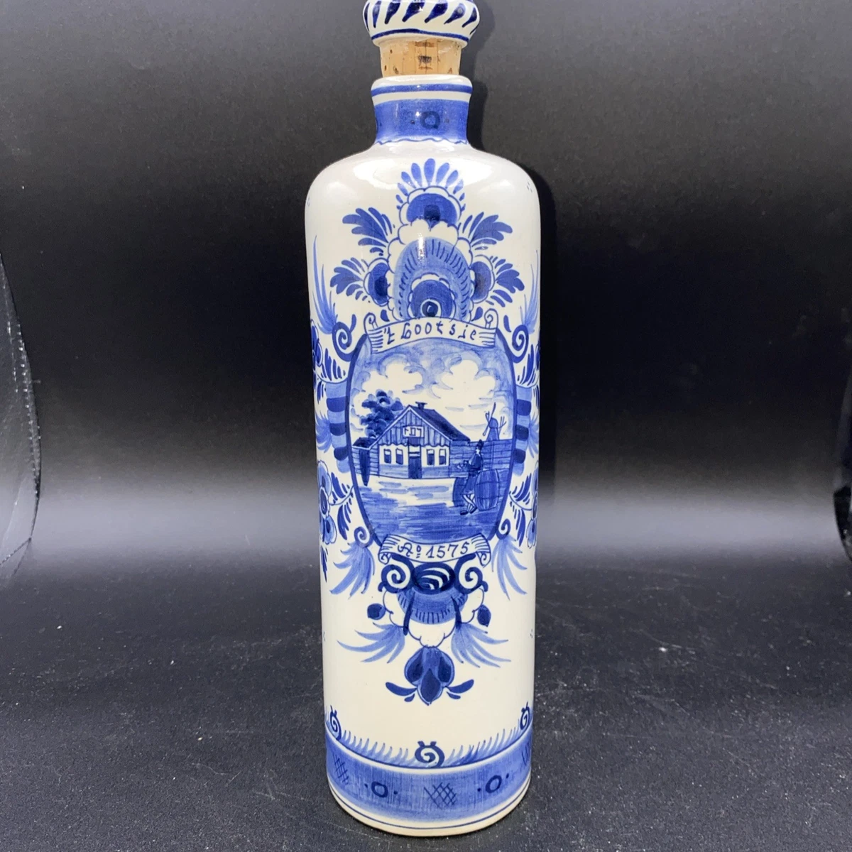 Delft Bottle In Delft Art Pottery for sale | eBay