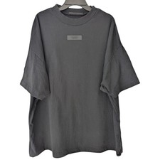 Fear of God Essentials Oversized M Streetwear T-Shirt Black Boxy Tee FOG 27x29.5