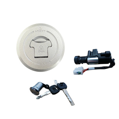 KOMPLETTER ZÜNDSCHALTERSATZ MIT TANKDECKEL PASSEND FÜR HONDA CB125F GLR 2021 - 2024