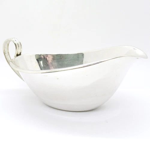 VINTAGE REED & BARTON STERLING SILVER X234 LARGE GRAVY SERVING BOAT NO MONOGRAM